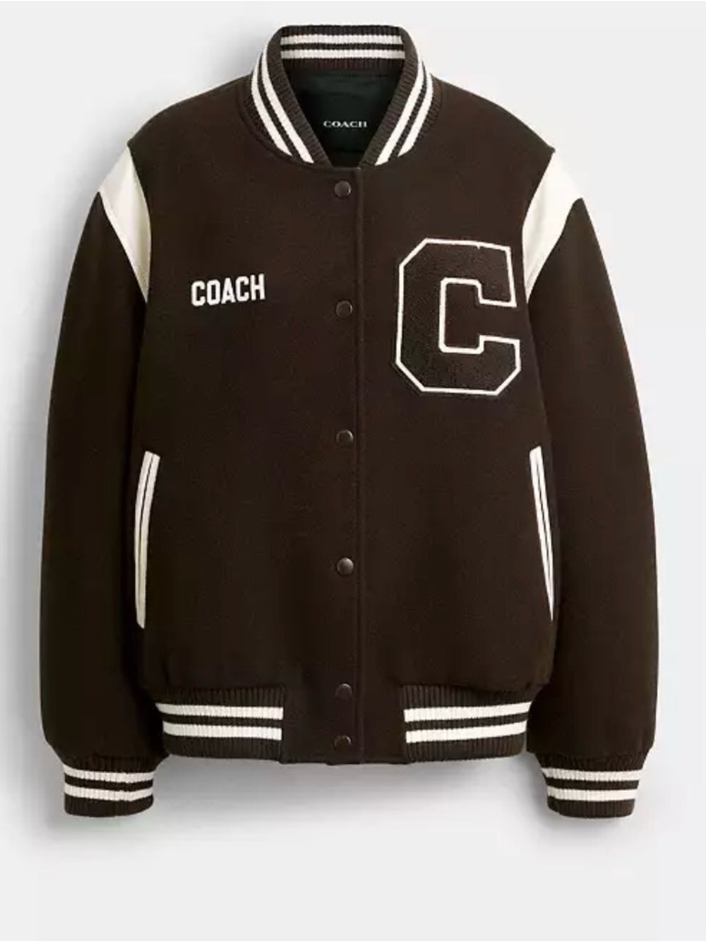 Coach Wool Varsity Jacket - brand new